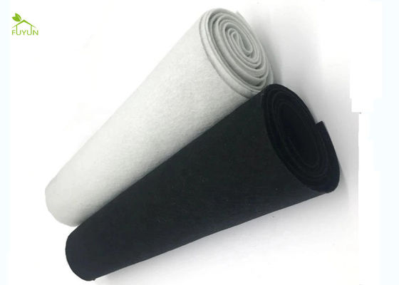 400gsm Black Polypropylene Nonwoven Geotextile kain Fiter Untuk Tanggul Jalan