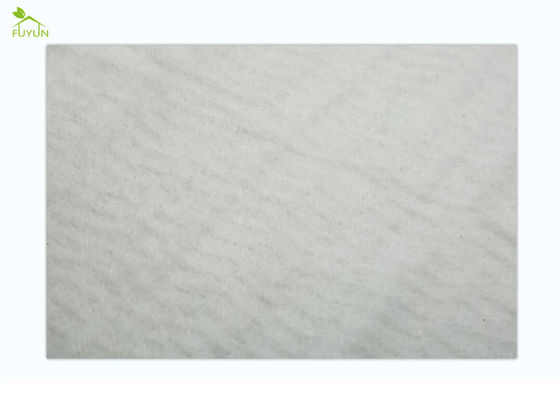 Putih 450gsm 6 Oz Non Woven Geotextile kain 3.1mm Untuk Tempat Parkir