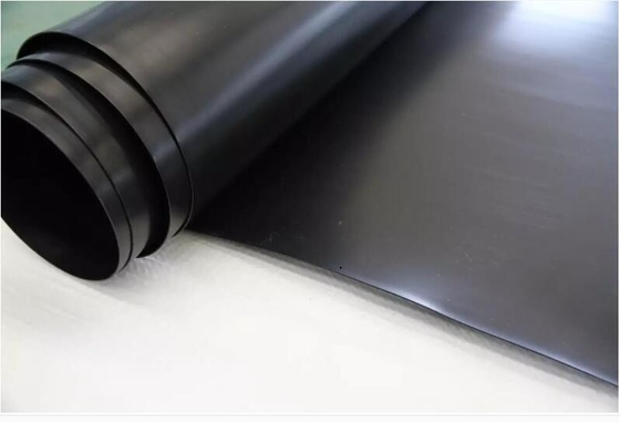 Tempat Pembuangan Sampah Tambak Hitam 1.0mm HDPE LDPE Isolasi Melindungi Lingkungan Anti Rembesan Geomembrane Liners