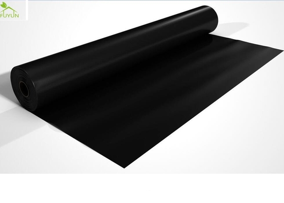 Perlindungan Saluran Sungai Konstruksi Tanah 0.75mm Penutup Anti Rembesan HDPE LDPE Black Geomembrane Fabric Liners