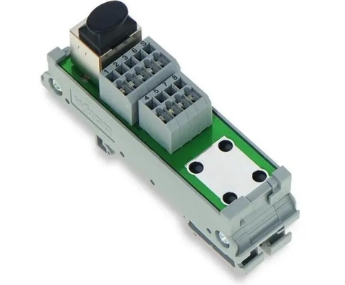 Modul Kawat Elektronik PVC Hitam Menghubungkan Kabel Kepala Untuk Kotak Kontrol Mesin